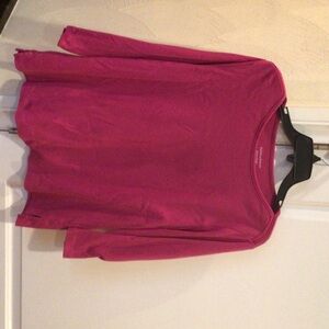 Women's Long Sleeve Pink Top